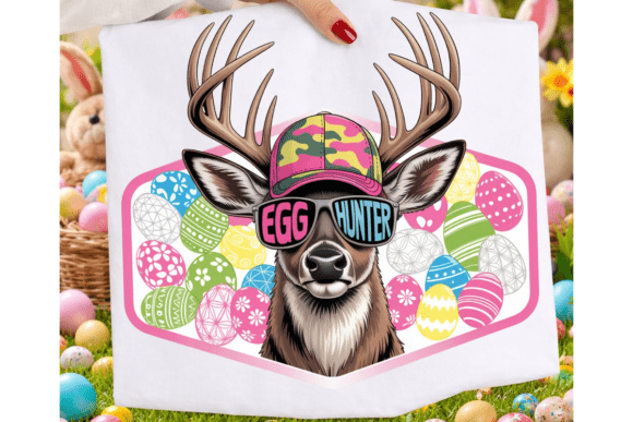 Download Funny Egg Hunter Deer PNG, Easter Deer - Png Collection