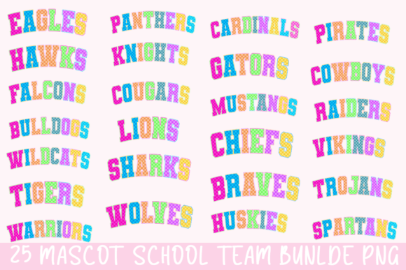 Download Sport Mascot Preppy Bundle Png, Neon - Png Collection