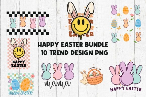 Download Happy Easter Bundle Vintage Png File - Happy easter Collection