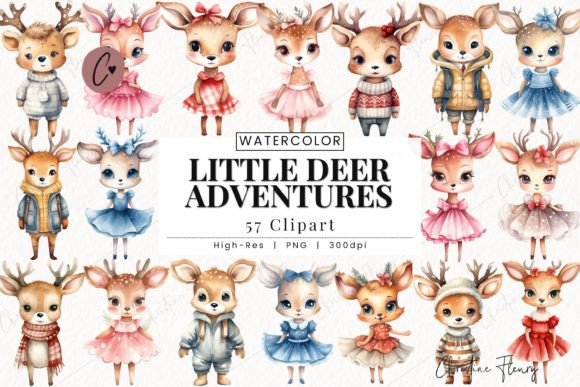 Download Little Deer Adventures Clipart, Deer PNG - Png Collection