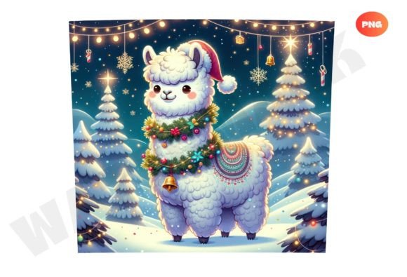 Download Christmas Llama Png, 20oz Skinny Tumbler - Png Collection