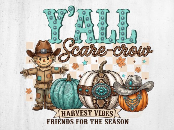 Download Yall Scarecrow PNG,Western Fall PNG File - Png Collection