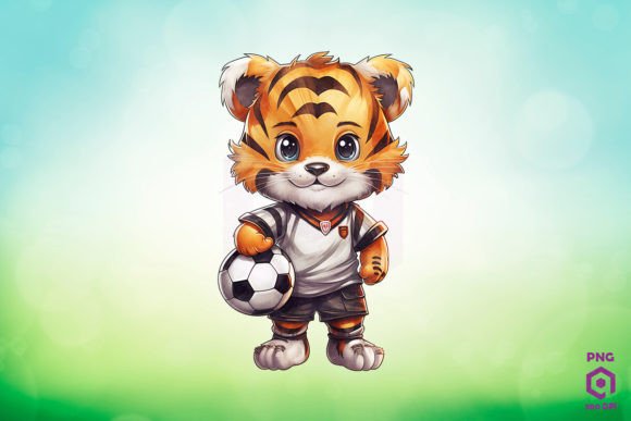 Download Football Player Tiger Clipart PNG - Png Collection