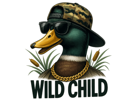 Download Wild Child Country Western Duck Png - Png Collection