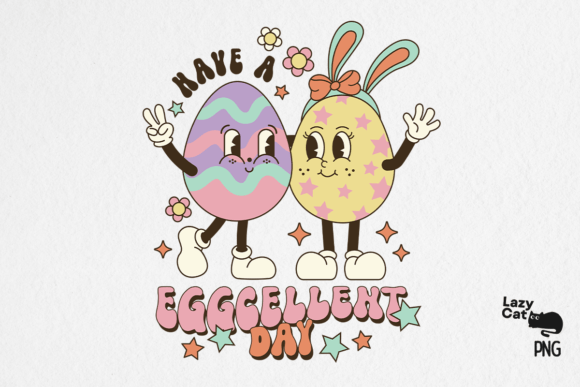 Download Retro Easter Egg PNG Sublimation - Png Collection