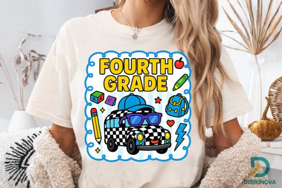 Download Fourth Grade Car PNG, Back to School Png - Png Collection