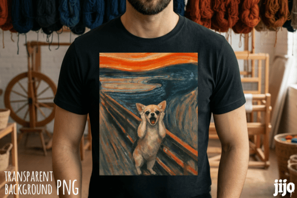 Download Chihuahua Scream Expressionism Dog PNG - Png Collection
