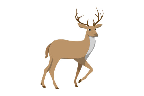 Download Deer Vector Design Fill - Premium Resources